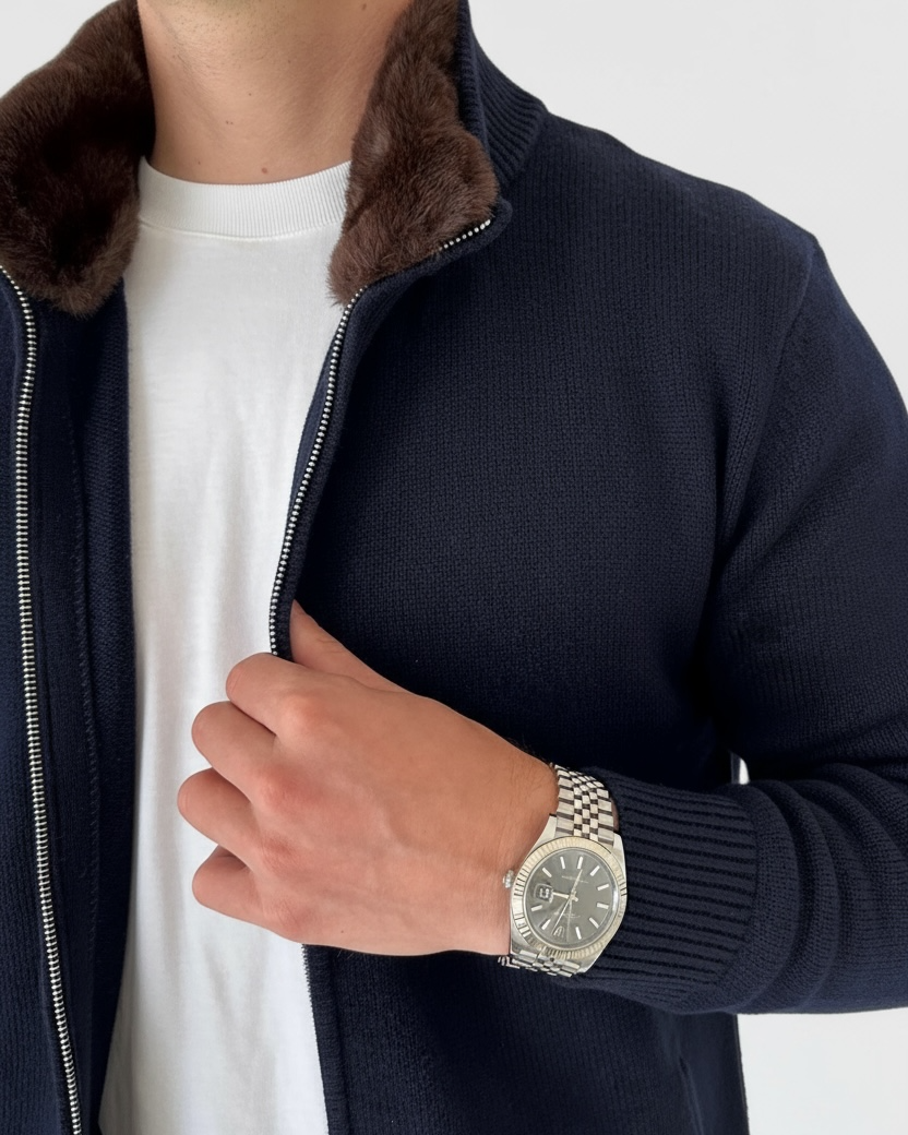 Merino Fur Blouson